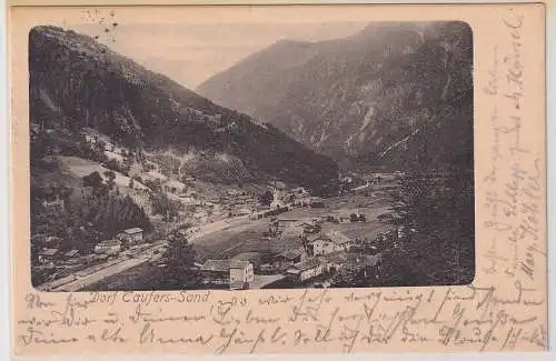 49367 AK Dorf Taufers-Sand, Verlag Ottmar Zieher München 1907