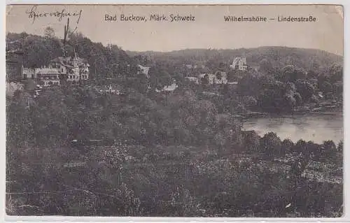 59681 Ak Bad Buckow Märkische Schweiz 1917