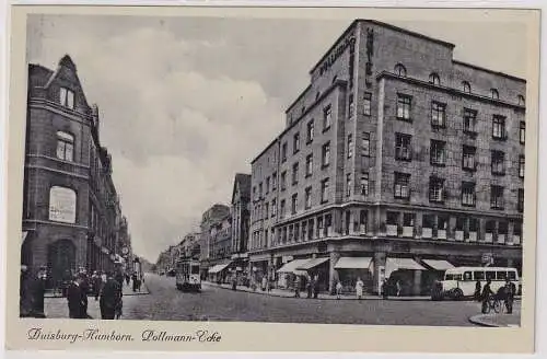 907696 Ak Duisburg Ham,born Pollmann-Ecke 1942