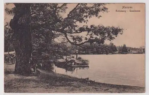92800 Ak Masuren Rudczanny Gusziensee 1926