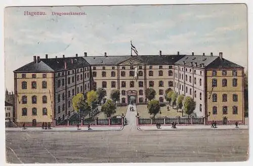 64414 Ak Hagenau Dragonerkaserne 1915