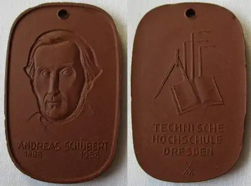DDR Medaille Andreas Schubert 1808-1958 Tech. Hochschule Dresden (149411)