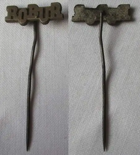 DDR Anstecknadel Firmenabzeichen VEB Robur-Werke Zittau (135292)