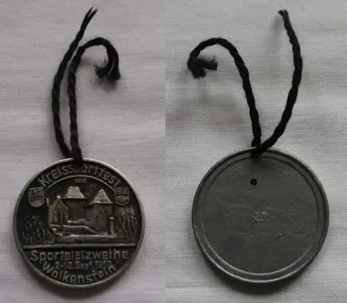 DDR Abzeichen Kreissportfest und Sportplatzweihe Wolkenstein 1950 (140471)