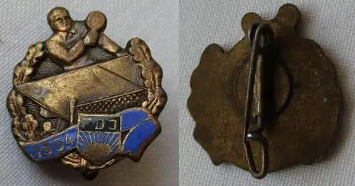 DDR Abzeichen für Teilnahme an Wettkämpfen im Tischtennis FDJ 1954 (149947)