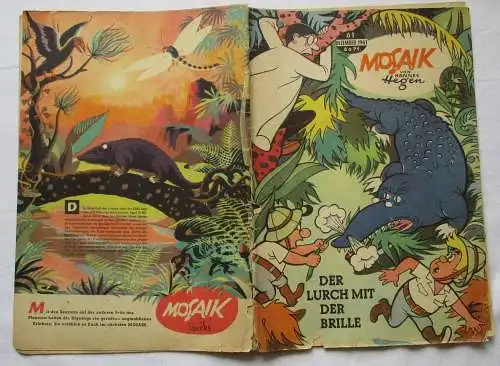 Mosaik von Hannes Hegen Digedag Nummer 61 von 1961 (159681)