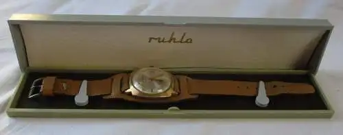 GUB Glashütte Spezimatic Armbanduhr Automatik 26 rubis Kaliber 75 (105716)