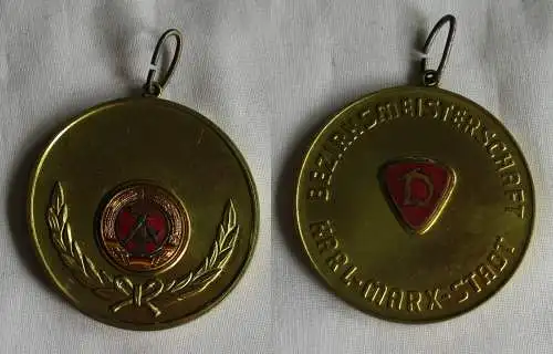 DDR Medaille Bezirksmeisterschaft Karl Marx Stadt Dynamo (151405)