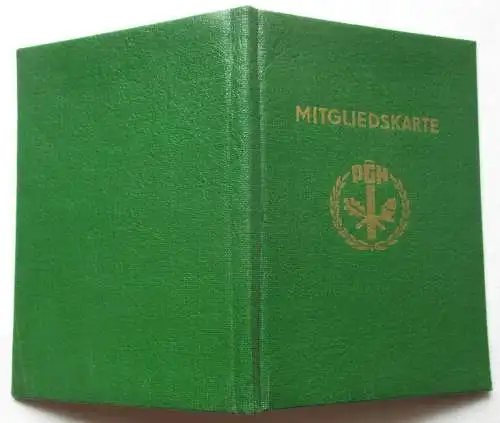 DDR Mitgliedskarte der Handwerkskammer des Bezirkes Dresden 1973 (115445)