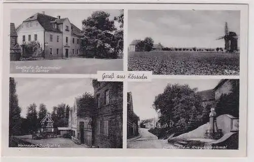 44503 Mehrbild Ak Gruß aus Kössuln Gasthof zur Zufriedenheit usw. um 1940
