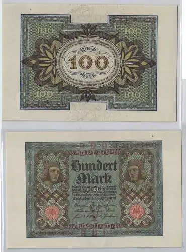 100 Mark Banknote Reichsbank Berlin 1. November 1920 Ro. 67b kfr. (129149)