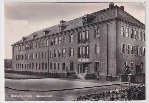 96044 AK Roßlau an der Elbe - Oberschule III 1964