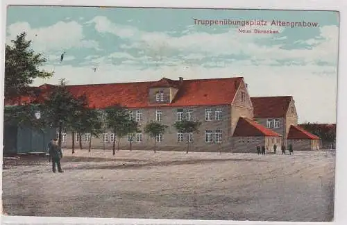 04369 Feldpost AK Truppenübungsplatz Altengrabow - Neue Baracken 1915