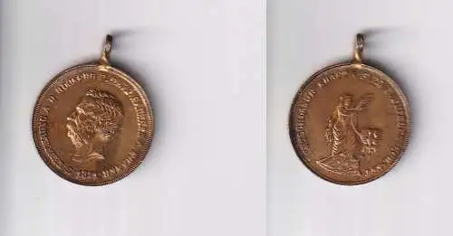 Medaille Erinnerung Rückkehr der tapferen Sachsen aus Frankreich 1871 (100549)
