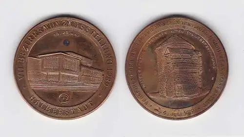 Medaille Halberstadt VII.Bezirksmünzausstellung 1889 (151238)