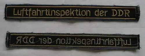 DDR Ärmelband Aufnäher Luftfahrtinspektor der DDR (151029)