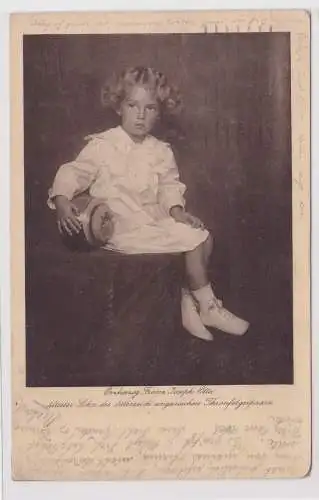 61219 Feldpost Ak Erzherzog Franz Joseph Otto 1918