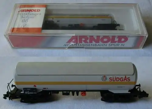 Arnold 4394 SÜDGAS Gaskesselwagen 4-achsig Spur N OVP (152012)