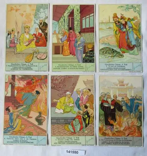 Liebigbilder Serie Nr. 1036 Geschichte Chinas - 1. Teil Jahrgang 1933 (7/141550)