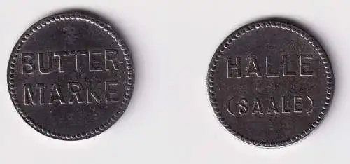 Eisen Münze Wertmarke Buttermarke Halle an der Saale (169415)
