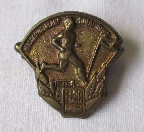 DDR Sport Abzeichen Massenwaldlauf 1.Mai 1950 (134292)