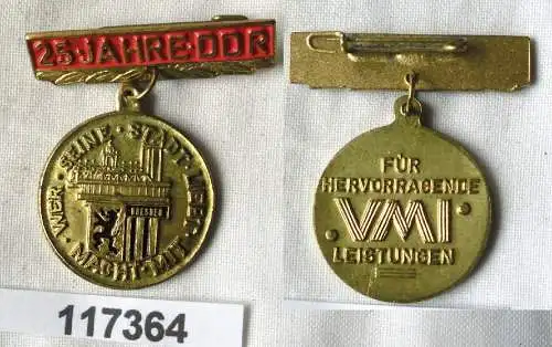 Abzeichen Dresden Wer seine Stadt liebt mach mit! 25 Jahre DDR (117364)