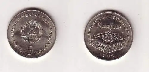 DDR Gedenk Münze 5 Mark Berlin Zeughaus 1990 (113291)