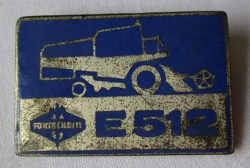 seltenes DDR Abzeichen VEB Kombinat Fortschritt Landmaschinen E512 (126807)