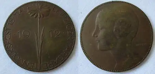 seltene Medaille Leipziger Margaretenvolksfest Mai 1912 (107873)
