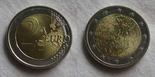 2 Euro Bi-Metall Münze Deutschland 2019 BRD 30 Jahre Mauerfall (159706)