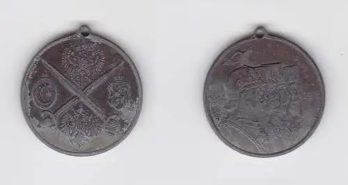 seltene Medaille 1. Weltkrieg Kaiser Wilhelm II. und seine Verbündeten (129851)