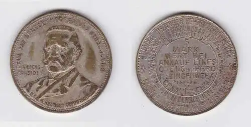 seltene 5 Mark Wertmarke Hezinger Hezingerwerk Rabattmarke Crimmitschau (133557)