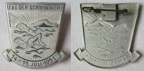DDR Abzeichen Tag der Schwimmer 14.-15. Juli 1951 (143511)