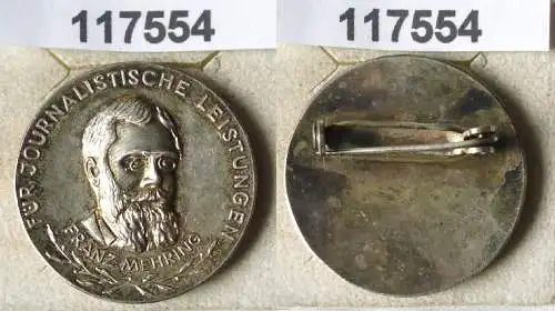 DDR Abzeichen Franz Mehring für journalistische Leistungen (117554)