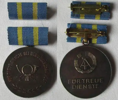 DDR Treuedienstmedaille der Deutschen Post in Silber Bartel 181d (116018)