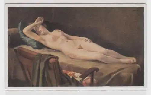 32944 Ak München Haus der deutschen Kunst Erotik "Träumende" um 1940