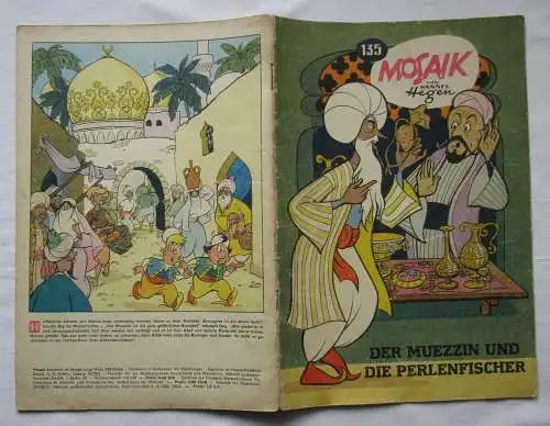 seltenes Mosaik Heft Hannes Hegen Digedags Nr.135 EXPORT Heft (107439)