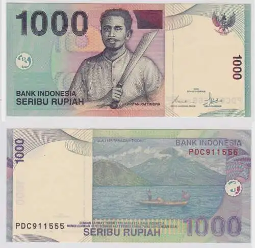 1000 Rupiah Banknoten Indonesien 2000 Pick 141 (159263)