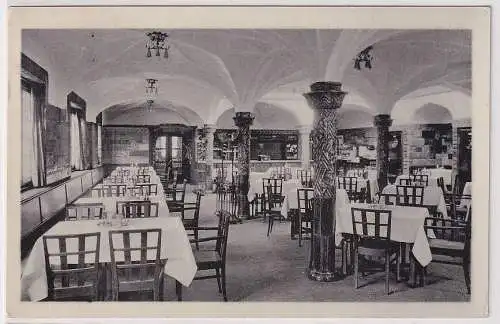 99248 Ak Dresden Gambrinus Gaststätten am Postplatz 1936