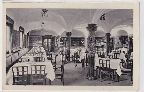 86914 Ak Dresden Gambrinus Gaststätten am Postplatz 1937