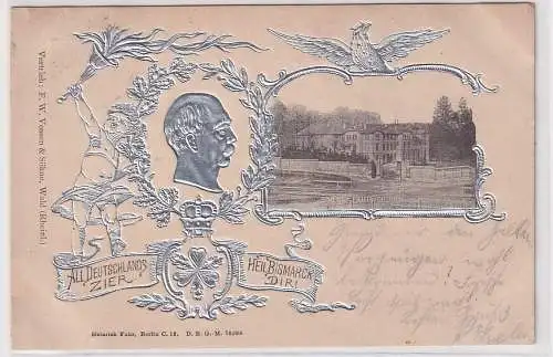 903434 Präge Ak Schloß Friedrichsruh 1898 Fürst Bismarck 1899