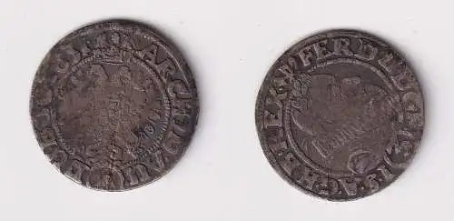 RDR, Habsburg 3 Kreuzer 1631 Ferdinand II. (1619-1637) Schlesien, Breslau 105457