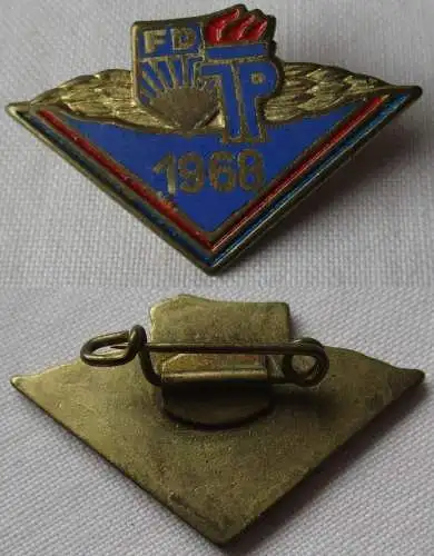 DDR Leistungsabzeichen des Gruppenpionierleiters 1968 JP Junge Pioniere (161646)