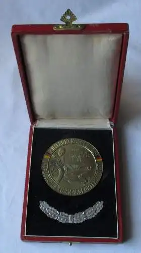 DDR Plakette Zielfahrt nach Leipzig II. Deutsches Turn-& Sportfest 1956 (160935)