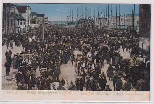 901645 Ak Libau Liepaja von den Deutschen besetzt um 1915