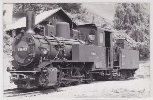 77335 Foto Ak Heeresfeldbahntyp  Schlepptenderlokomotive 699.03