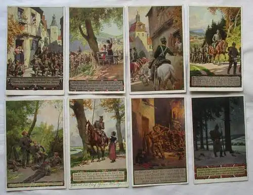 49612/8 Künstler Ak Paul Hey Soldaten Motive 1.Weltkrieg