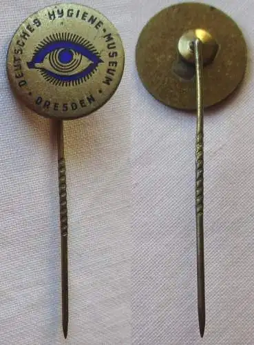 Emailliertes Anstecknadel deutsches Hygiene Museum Dresden (161118)