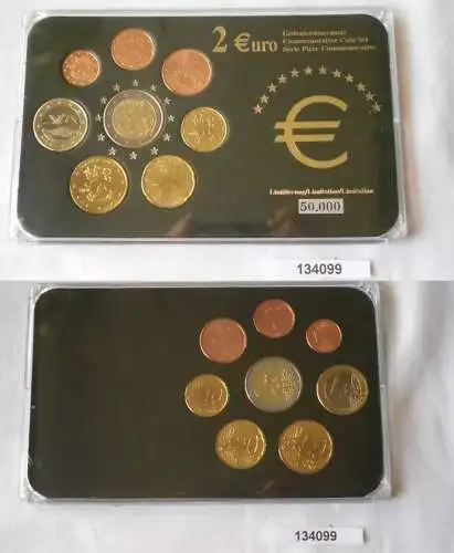 Kursmünzsatz KMS Finnland 1999-2006 mit 2Euro Euro-Parlamentsreform lim.(134099)