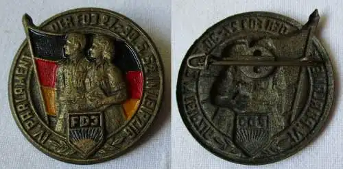 DDR Abzeichen IV.Parlament der FDJ 27.-30.5.1952 in Leipzig (135083)